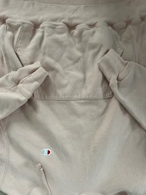 Champion Light Pink Reverse Weave Hoodie thumbnail 3