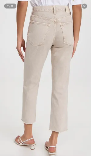 Daphne Crop High Rise Stovepipe Jeans thumbnail 4