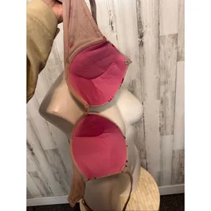 Victoria’s Secret Pink Cherry Print Push Up Bra Love Pink 34D thumbnail 5