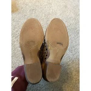 Vince Camuto Suede Cutout Booties Phortiena‎ Pumpernickle 6W thumbnail 5