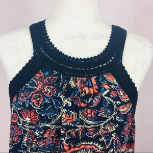 Lucky Brand Sleeveless Floral print Tank Size L thumbnail 6