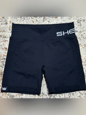 SHEFIT Seamless scrunch butt shorts size Luxe 12/14 black thumbnail 12