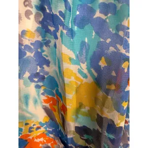 Tahari ASL Keeli Floral One Shoulder Ruffle‎ Midi Dress Size 6 NWT Wedding Guest thumbnail 5