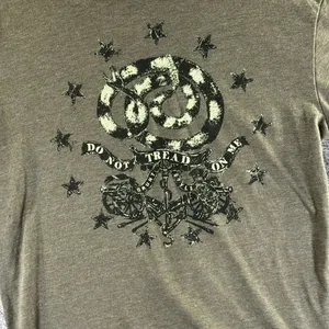 Grunt Style Don't Tread On Me T-Shirt Sz S thumbnail 2