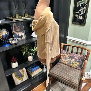 We The Free by Free People Off-the-Shoulder Top – Size S – 100% Cotton Tan Knit thumbnail 6