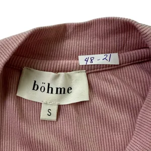 Bohme Pink Bodysuit Tank Top Women Size Small | 48-21 thumbnail 3