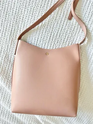 Anthropologie SAMARA Apple leather medium crossbody shoulder bag thumbnail 3