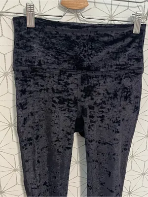 Lululemon Wunder Lounge High-Rise Tight 28" *Crushed Velvet Black thumbnail 3