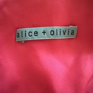 Alice + Olivia Silk Bodice Bodycon Dress Hot Pink Fuchsia Open Back XS thumbnail 8