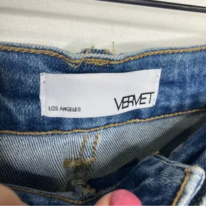 Vervet denim shorts women's‎ size small trendy casual modern contemporary thumbnail 2