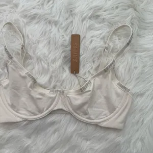 Skims Cotton Logo Demi Bra Marble Size 32C thumbnail 4