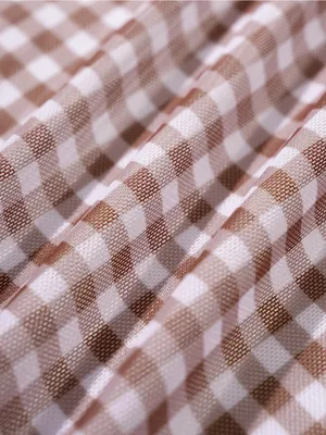 Rihoas Plaid Cover-Up Coffee One Size NWT IN PKG thumbnail 3