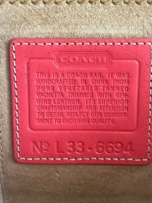 Coach Vintage SoHo Vachetta Leather Large Clutch/Wristlet thumbnail 7