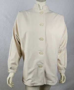 Wellington Fashions Kashmiracle Womens Jacket Coat Size M Cream Fleece Lined thumbnail 1