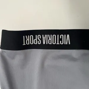 PINK - Victoria's Secret Grey Sportsbra with Branded band and Criss Cross Side Trim thumbnail 3