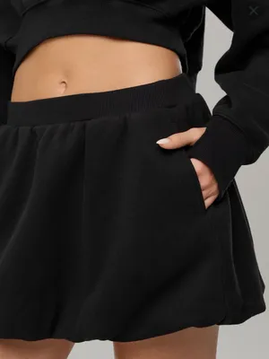 OFFLINE By Aerie Cloud Fleece Bubble Skort Size Large NWT thumbnail 2