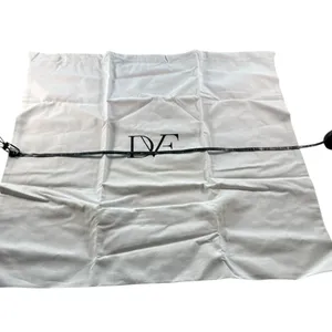 Diane von Furstenberg Large White Cotton Drawstring Dust Bag Logo Storage Bag thumbnail 7