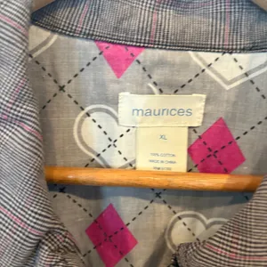 Maurices Black And White Short Sleve Jacket Size XL‎ thumbnail 5