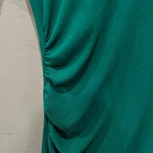 Zara Emerald Green Midi Dress thumbnail 4