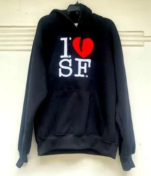 I ❤️ SF. I love San Francisco hoodie thumbnail 1