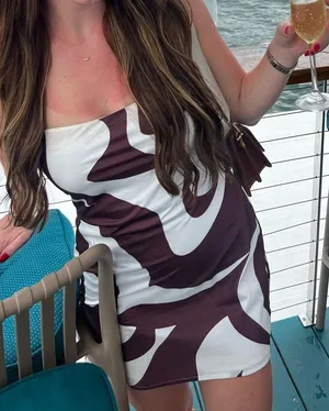 Revolve SNDYS Satin Mini Dress thumbnail 1