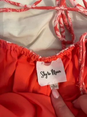 Floral Sky to Moon Mini Dress thumbnail 2