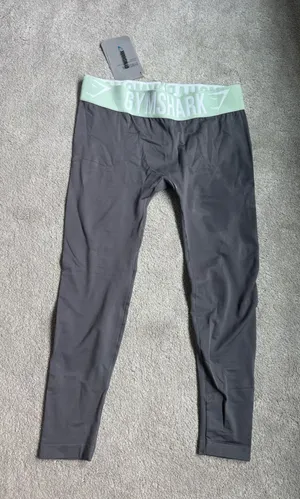 Gymshark Leggings Pistachio Cropped thumbnail 1