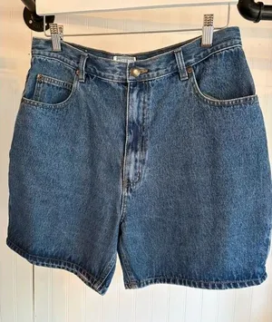 VTG Y2K Bugle boy 16 denim shorts blue great condition thumbnail 1