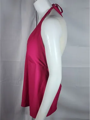 Old Navy Maternity Pink Halter Tankini Swim Top Medium thumbnail 3