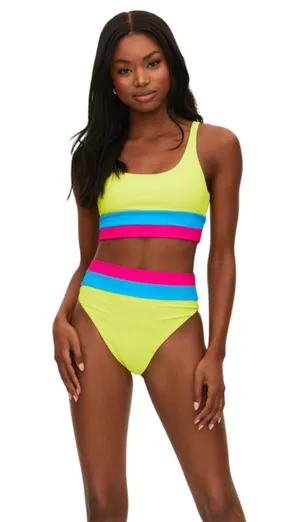 Beach Riot Yellow Bikini Set thumbnail 1