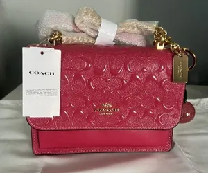 Coach Mini Klare Embossed Crossbody Bag thumbnail 1