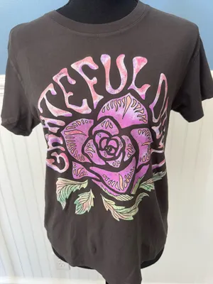 NWT Anthropologie Letluv Grateful Dead Graphic Tee ~ SOLD OUT ~ XXS thumbnail 5
