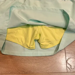 Columbia Womens Mint Green Floral Waist Golf Skort 10L Medium Built in Short‎ thumbnail 8