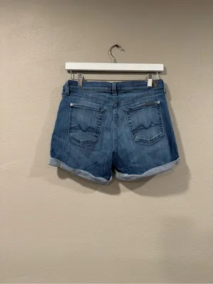 7 For All Mankind Jean Shorts thumbnail 3
