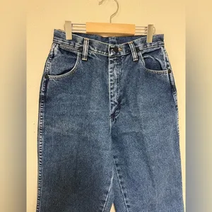 Wrangler Mom Straight Jeans Classic Blue Women's Jeans 5/6 thumbnail 6