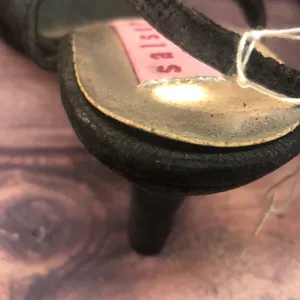 Salsero sz 8 black shoes thumbnail 6