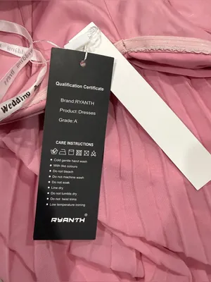 NWT Ryanth Pink Strapless Sweetheart Evening Dress thumbnail 8