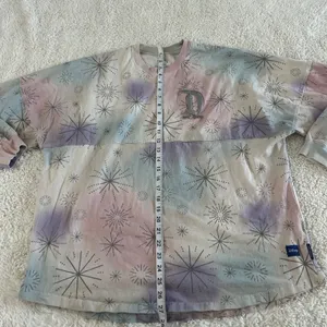 Disney Spirit Jersey Mickey Friends 100 Years Disney World Tie Dye Glam Sz L thumbnail 5