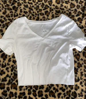 V Neck Crop Top Size XS thumbnail 1