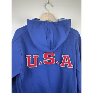 Arena USA Swim Team Women Hoodie Sweatshirt Blue Size S Pullover Activewear thumbnail 7