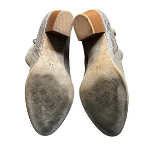 Vionic Anne Booties Womens Size‎ 9.5 Gray Suede Snake Print Ankle Zip Comfort thumbnail 8
