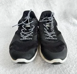 Nike City Trainer‎ Black White Mesh Lace Up Athletic Shoes Women's 7.5 thumbnail 1