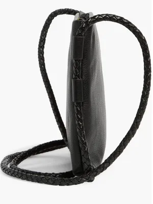 Lucky Brand Zila Leather Crossbody Bag with Braided Strap thumbnail 4
