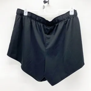 Nike Dri-Fit black draw string athleisure workout casual shorts thumbnail 6