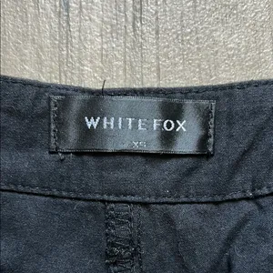 White Fox Boutique Black Cargo Pants Straight Fit thumbnail 2