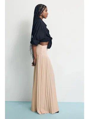 Lioness Field of Dreams Maxi Skirt in Small Cream Womens Long Bottoms thumbnail 13