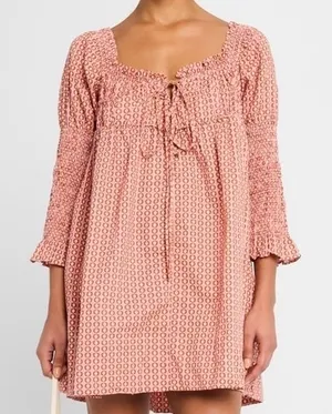 Free People.‎ Star Dip Mini Dress. thumbnail 1