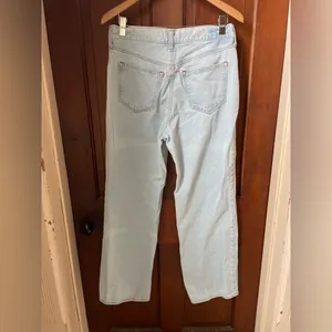 Abercrombie & Fitch women's 6R / 28 high rise loose jeans thumbnail 5