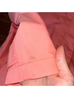 GAP Women's Vibrant Coral Pink Trench Coat Hidden Buttons Pockets Trendy Cotton thumbnail 9