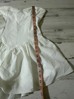 LeLe Brady Corset Mini Romper. Off White thumbnail 11